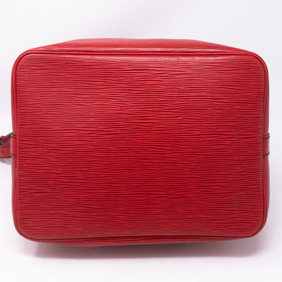 Petit Noe Red Epi Leather