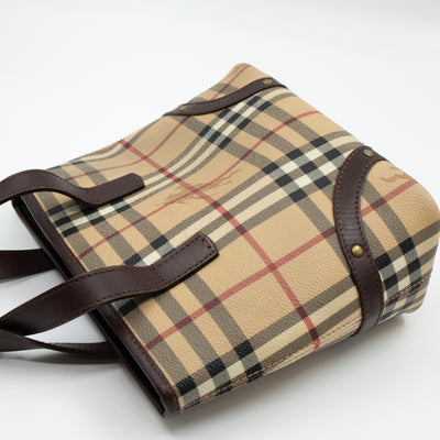 House Check Small Tote Bag