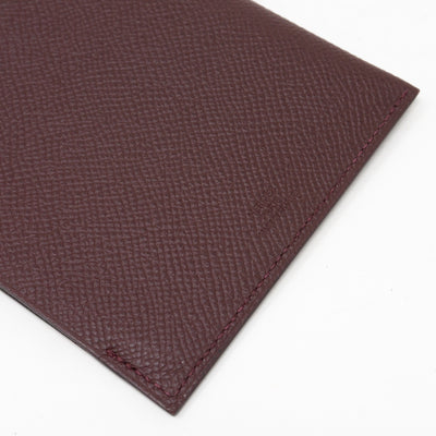 Tarmac Dot Passport Holder Bordeaux