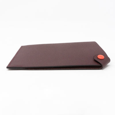 Tarmac Dot Passport Holder Bordeaux