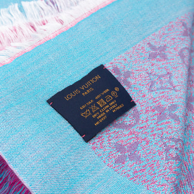 Monogram Shawl Infra Rose