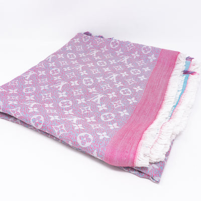 Monogram Shawl Infra Rose