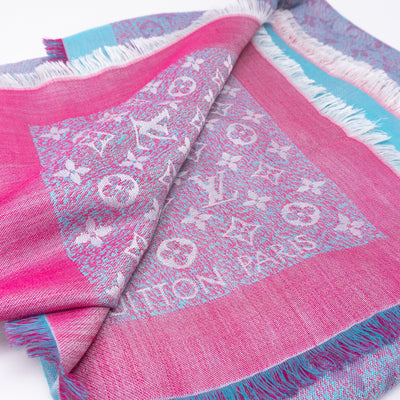 Monogram Shawl Infra Rose