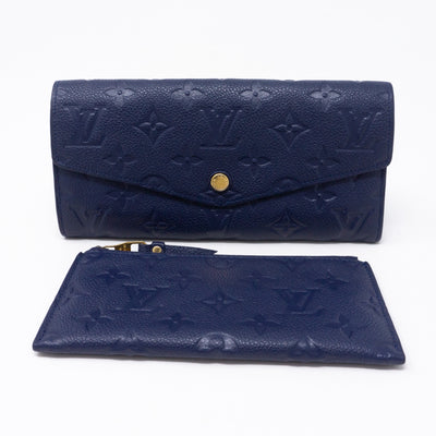 Curieuse Wallet Monogram Empreinte Iris