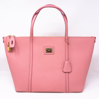 Miss Escape Tote Pink Leather