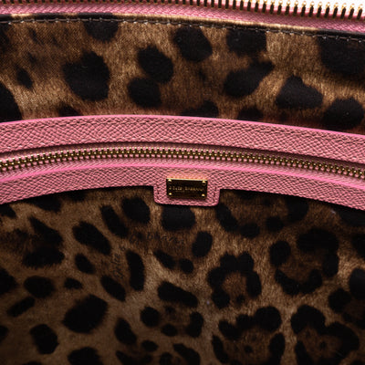 Miss Escape Tote Pink Leather