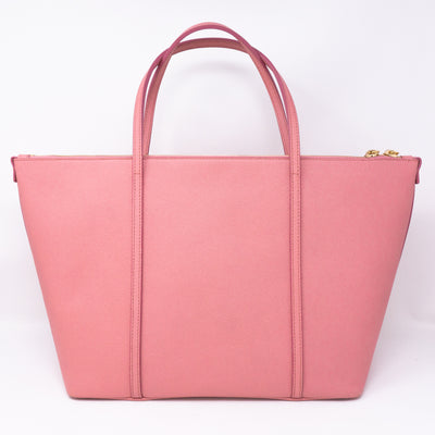 Miss Escape Tote Pink Leather