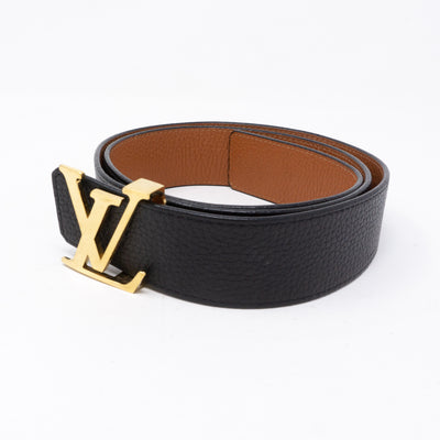 Initiales Belt Reversible 100 cm Cognac Black