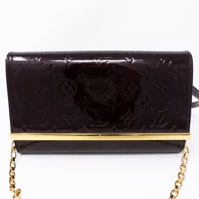 Ana Clutch Vernis Amarante