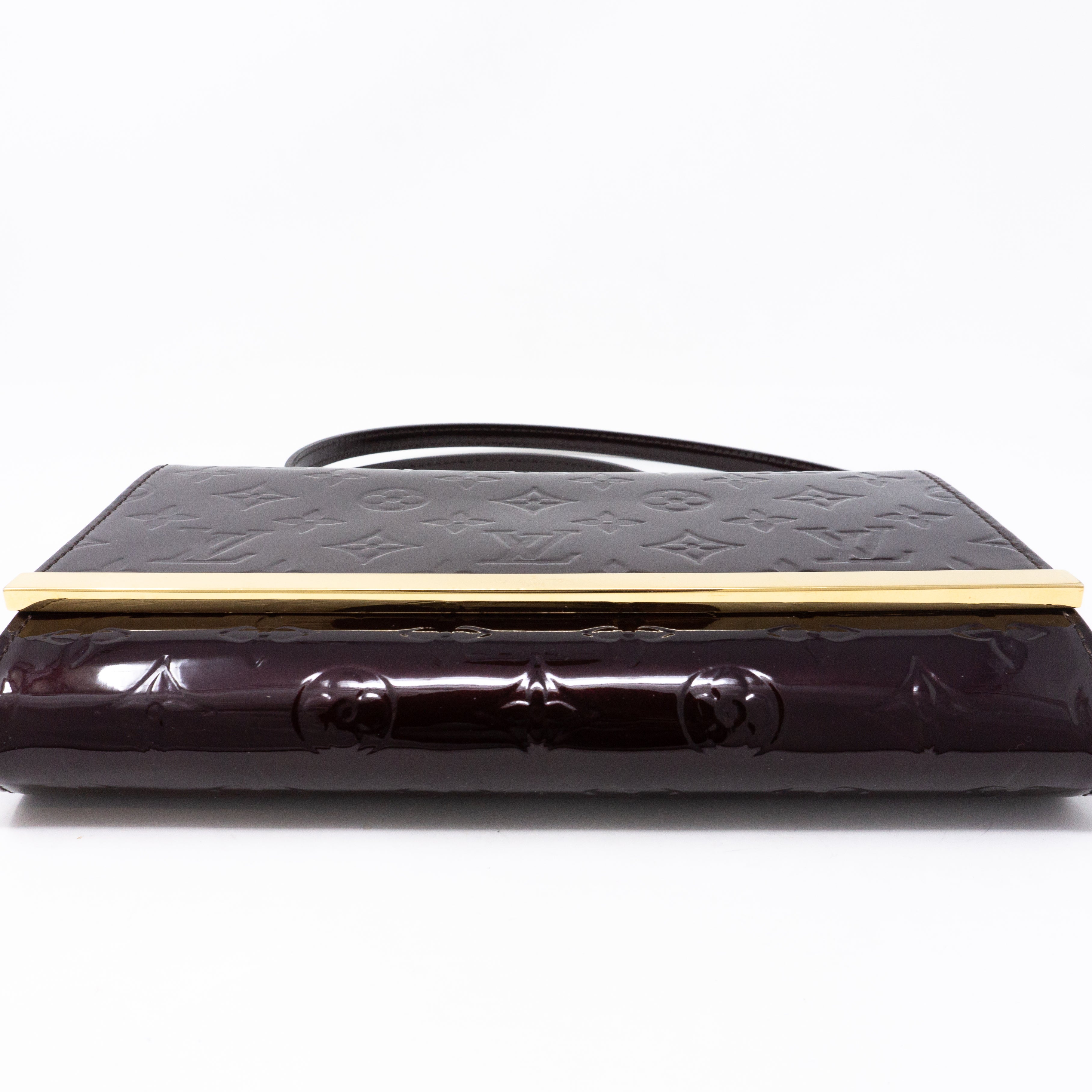Ana Clutch Vernis Amarante