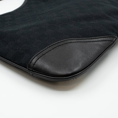 Britt Medium Hobo Black Canvas