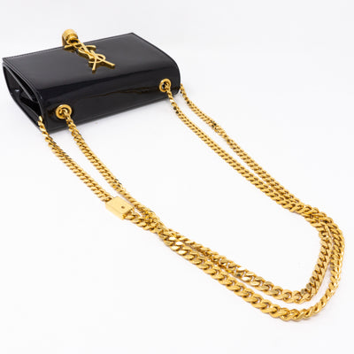 Kate Small Tassel Black Patent Leather