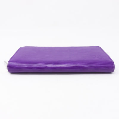 Zippy Wallet Epi Leather Purple