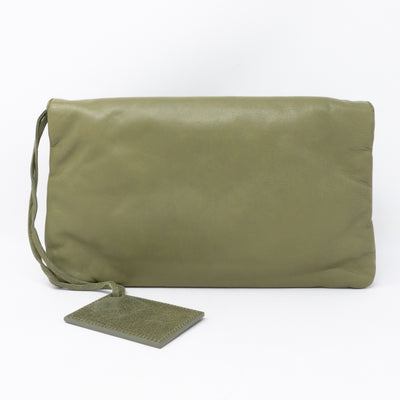 Giant Envelope Clutch Green