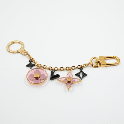 Blooming Flowers Bag Charm Chain