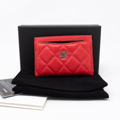 Card Holder Coral Caviar