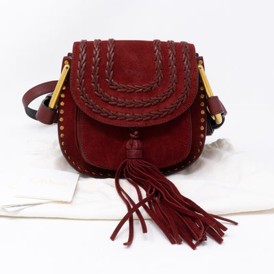 Hudson Mini Red Suede