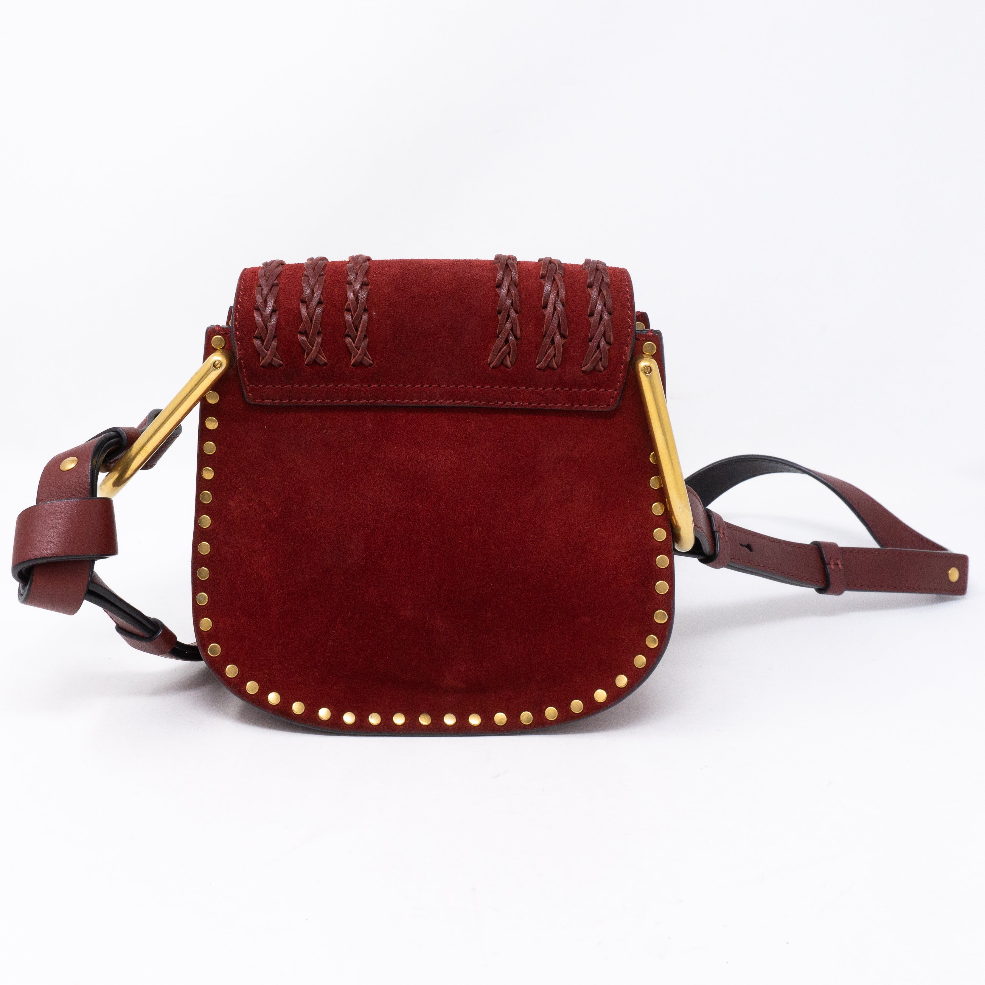 Hudson Mini Red Suede