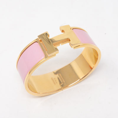 Clic Clac H Bracelet Medium Pink Rose Gold