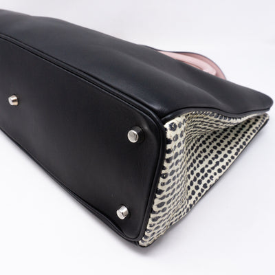 Diorissimo Black & Pink Leather with Python
