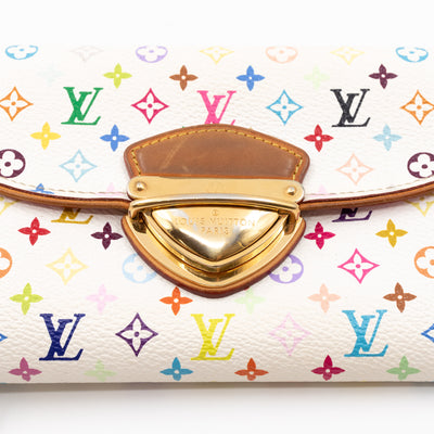 Eugenie Wallet Multicolore White