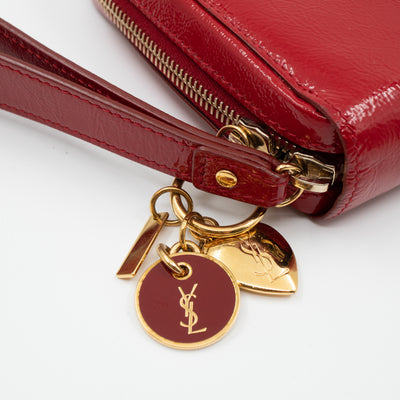 Pochette Charms Red Patent Leather