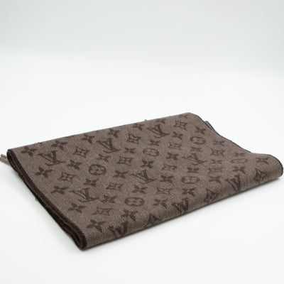 Monogram Gradient Scarf Hazelnut