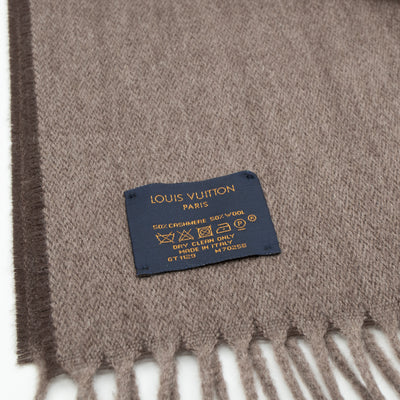 Monogram Gradient Scarf Hazelnut