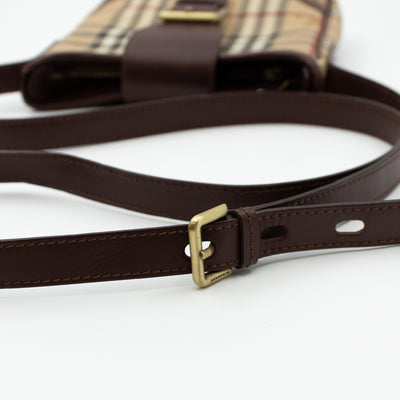House Check Small Messenger Bag
