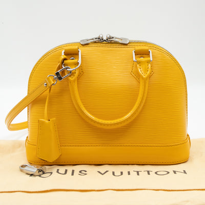 Alma BB Yellow Epi Leather