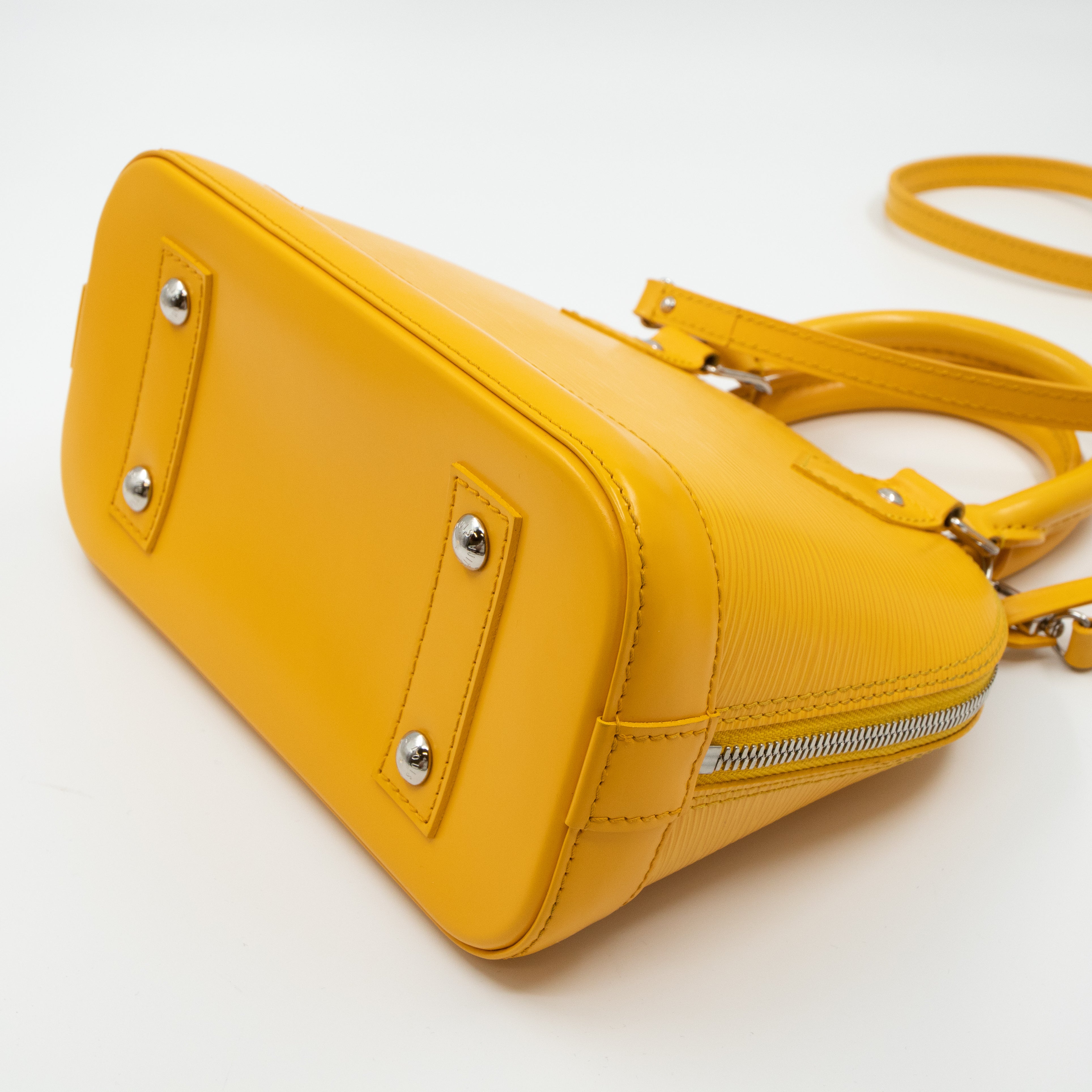 Alma BB Yellow Epi Leather