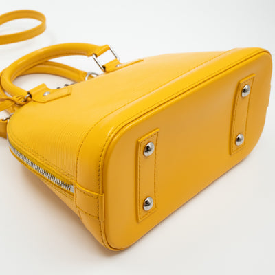 Alma BB Yellow Epi Leather