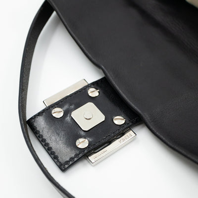 Baguette Black Leather