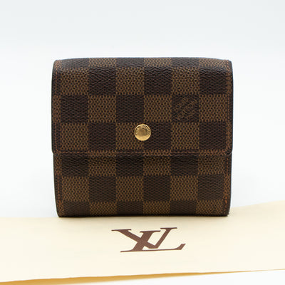 Elise Wallet Damier Ebene