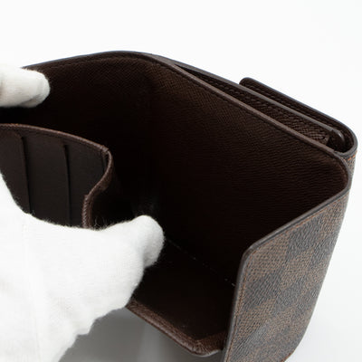 Elise Wallet Damier Ebene