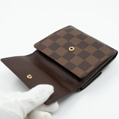 Elise Wallet Damier Ebene