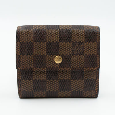 Elise Wallet Damier Ebene