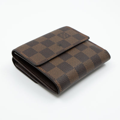 Elise Wallet Damier Ebene
