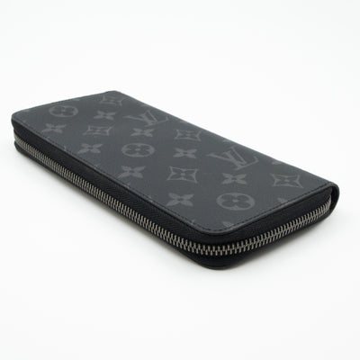 Zippy Vertical Wallet Monogram Eclipse