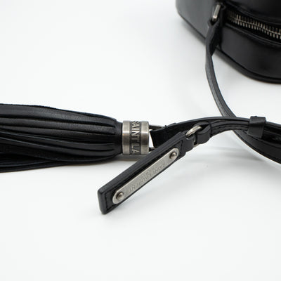 Monogram Lou Medium Crossbody Black Leather