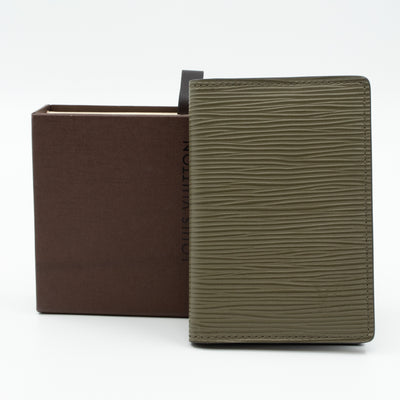 Pocket Organiser Khaki Epi Leather