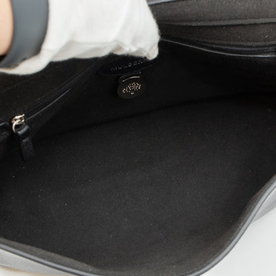 Lily Medium Black Leather