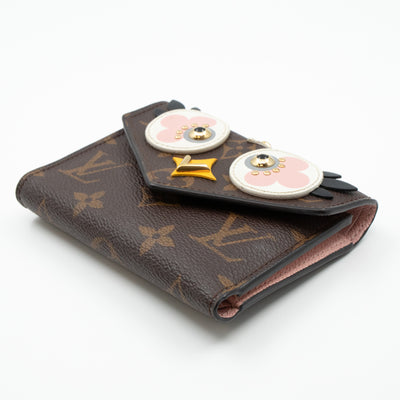 Victorine Wallet Owl Monogram