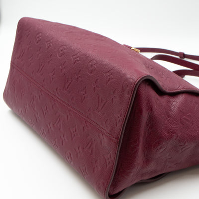 Lumineuse PM Monogram Empreinte Burgundy