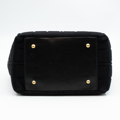 Rise-On Tote Chocolate Bar Black Cotton