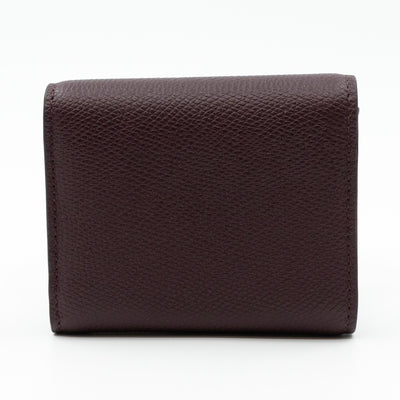 Small VSLING Wallet Burgundy Leather