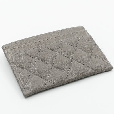 Boy Classic Card Holder Grey Caviar