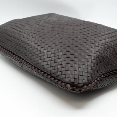 Intrecciato Veneta Hobo Bag Brown
