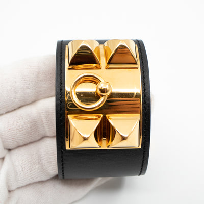 Collier de Chien Gold Black Bracelet