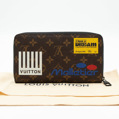 Zippy Organizer Wallet Monogram Logo Story